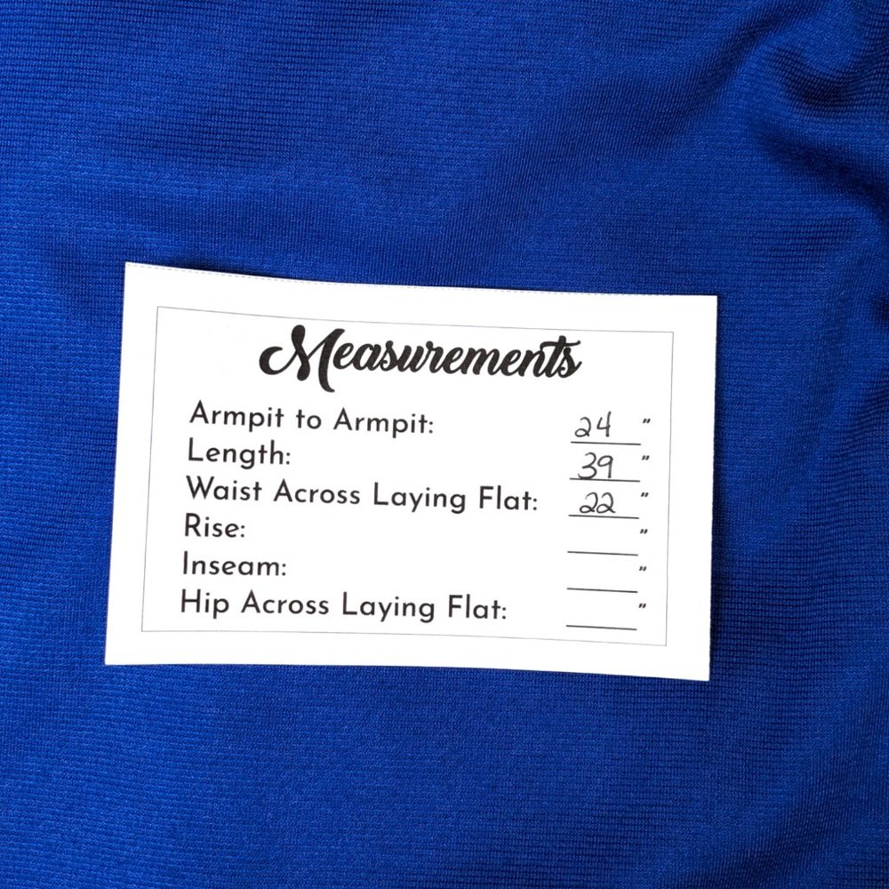 MBN Amelie Skater Dress in Royal Blue, Plus Size 2X - Picture 8 of 11